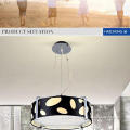 China home glass fabric pendant lights